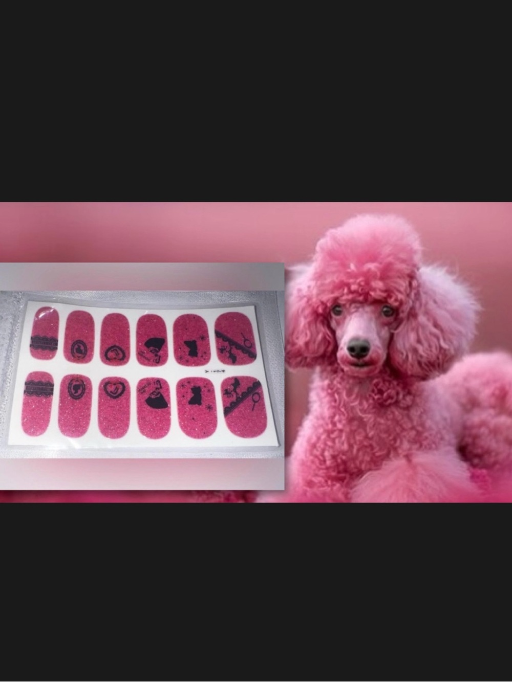 $2 Pink Nail Wraps $2 WITH ANY $10 ORDER OR MORE